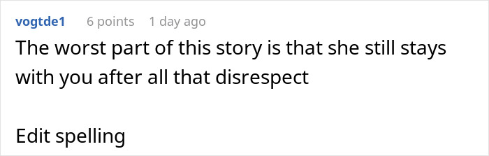 Screenshot of a comment discussing disrespect in a story about an aunt treating her niece’s makeup like Sephora. Screenshot of a comment discussing disrespect in a story about an aunt treating her niece’s makeup like Sephora.