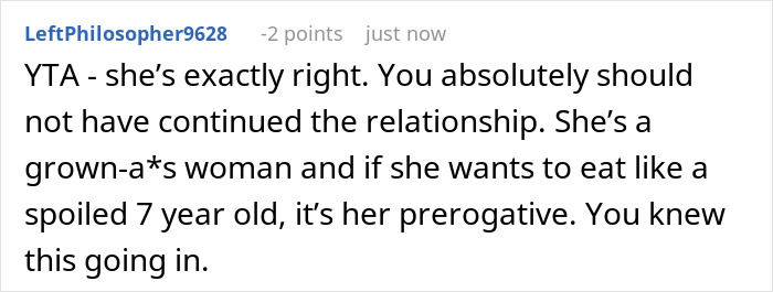 Woman Has The Palate Of A Five Year Old, Her BF Starts Refusing To Cook For Her Woman Has The Palate Of A Five Year Old, Her BF Starts Refusing To Cook For Her