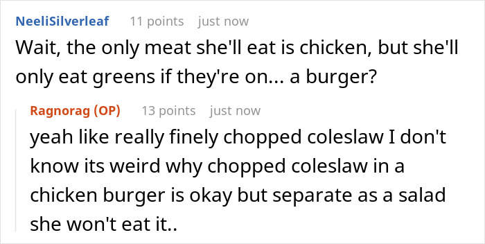 Woman Has The Palate Of A Five Year Old, Her BF Starts Refusing To Cook For Her Woman Has The Palate Of A Five Year Old, Her BF Starts Refusing To Cook For Her