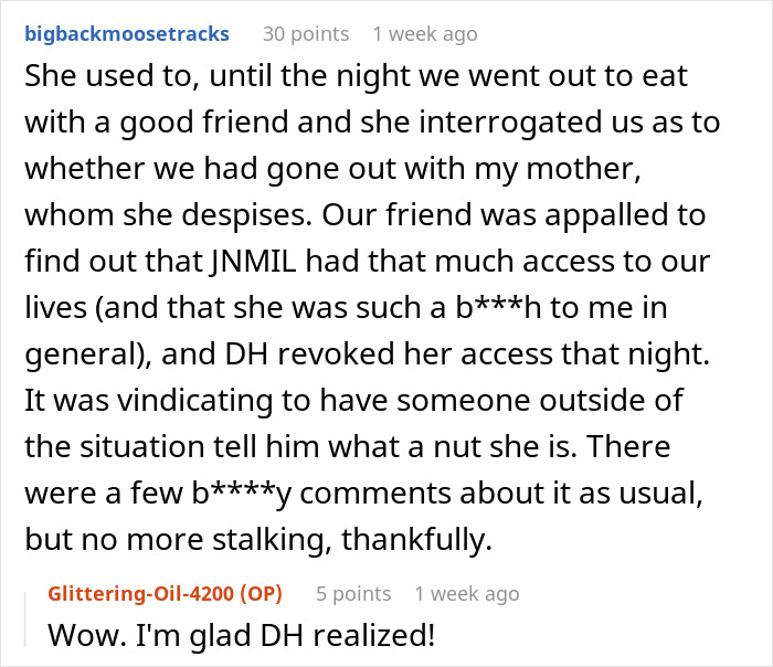 User comments discussing a mil-tracking-app-son and concerns over privacy and access being revoked. User comments discussing a mil-tracking-app-son and concerns over privacy and access being revoked.