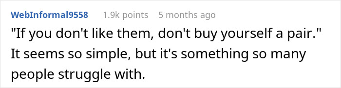 Comment showing a boomer complaining about stranger's pants and reacting with surprise to the response. Comment showing a boomer complaining about stranger's pants and reacting with surprise to the response.