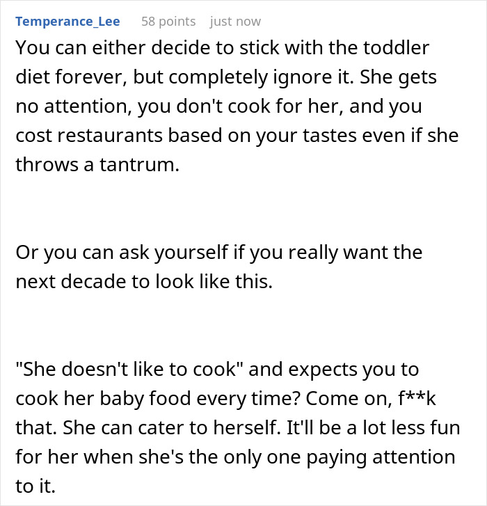 Woman Has The Palate Of A Five Year Old, Her BF Starts Refusing To Cook For Her Woman Has The Palate Of A Five Year Old, Her BF Starts Refusing To Cook For Her