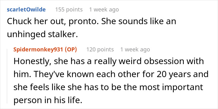 Online discussion about fiancé’s female friend demanding speech, matching dress, best man role, causing bride to consider cutting ties. Online discussion about fiancé’s female friend demanding speech, matching dress, best man role, causing bride to consider cutting ties.
