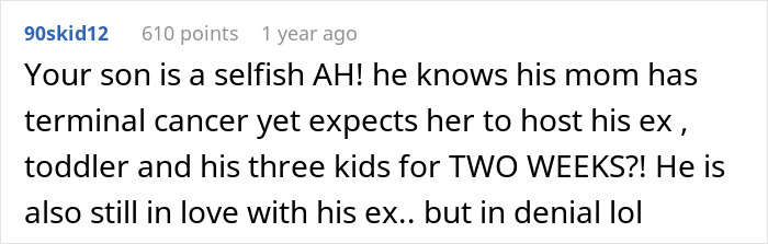 Entitled Woman And Her Kid Want To Vacation At Ex-In-Laws’ House, Get Denied And Spark Drama Entitled Woman And Her Kid Want To Vacation At Ex-In-Laws’ House, Get Denied And Spark Drama