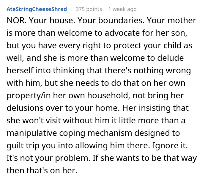 Mom feeling unsafe around autistic brother as family dismisses concerns about child safety and boundaries at home Mom feeling unsafe around autistic brother as family dismisses concerns about child safety and boundaries at home