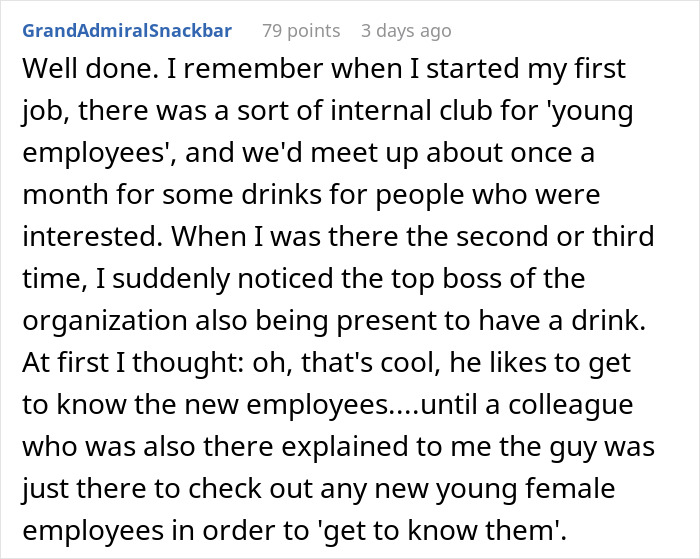 Comment discussing a creepy professor asking IT to place young women in his class, leaving him fuming and frustrated. Comment discussing a creepy professor asking IT to place young women in his class, leaving him fuming and frustrated.