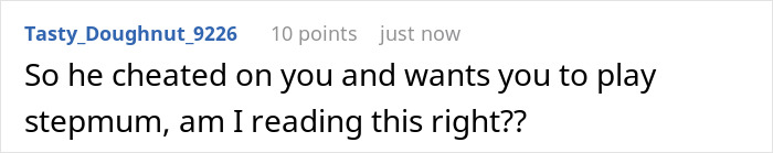 Comment about woman meeting ex after years apart, discussing co-parenting his secret child. Comment about woman meeting ex after years apart, discussing co-parenting his secret child.