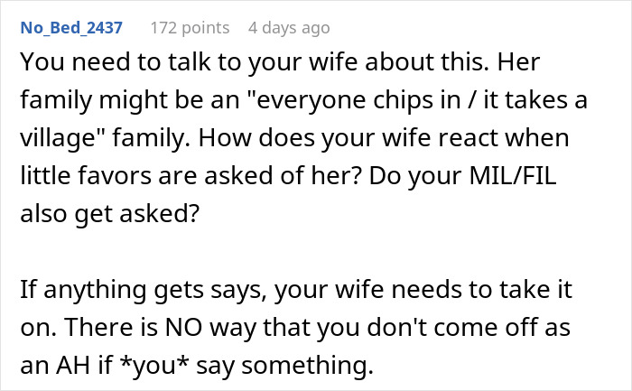 SIL lounging on the couch while BIL chases her kid, showing tension as he’s ready to end the arrangement. SIL lounging on the couch while BIL chases her kid, showing tension as he’s ready to end the arrangement.