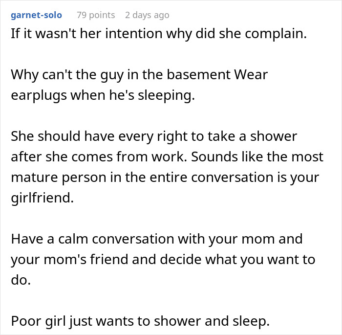 Text comments discussing drama involving a man confused why his girlfriend stopped visiting in the mornings. Text comments discussing drama involving a man confused why his girlfriend stopped visiting in the mornings.