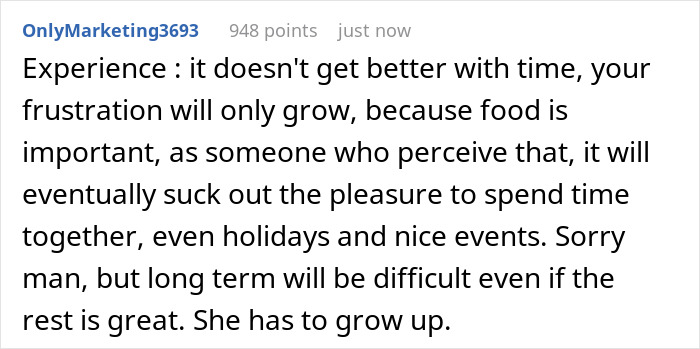 Woman Has The Palate Of A Five Year Old, Her BF Starts Refusing To Cook For Her Woman Has The Palate Of A Five Year Old, Her BF Starts Refusing To Cook For Her