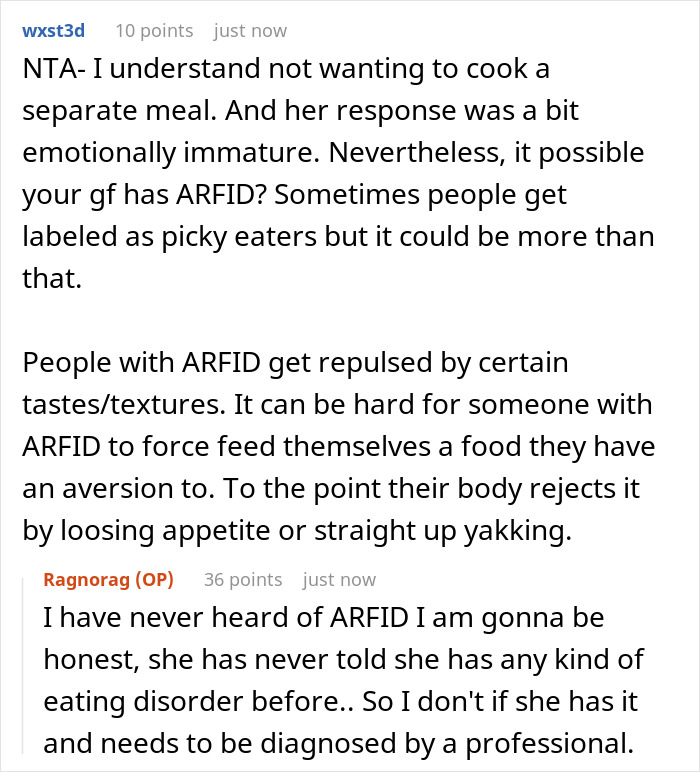 Woman Has The Palate Of A Five Year Old, Her BF Starts Refusing To Cook For Her Woman Has The Palate Of A Five Year Old, Her BF Starts Refusing To Cook For Her