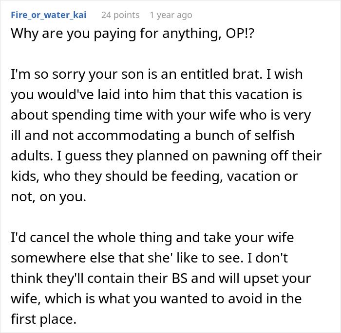 Entitled Woman And Her Kid Want To Vacation At Ex-In-Laws’ House, Get Denied And Spark Drama Entitled Woman And Her Kid Want To Vacation At Ex-In-Laws’ House, Get Denied And Spark Drama