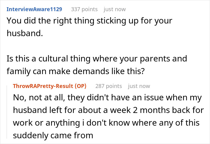 Text conversation discussing parents wanting to wake a man who sleeps late despite his pregnant wife’s situation. Text conversation discussing parents wanting to wake a man who sleeps late despite his pregnant wife’s situation.