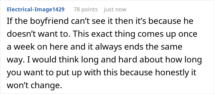 Comment discussing a guy’s female best friend not inviting his girlfriend to a surprise birthday party. Comment discussing a guy’s female best friend not inviting his girlfriend to a surprise birthday party.