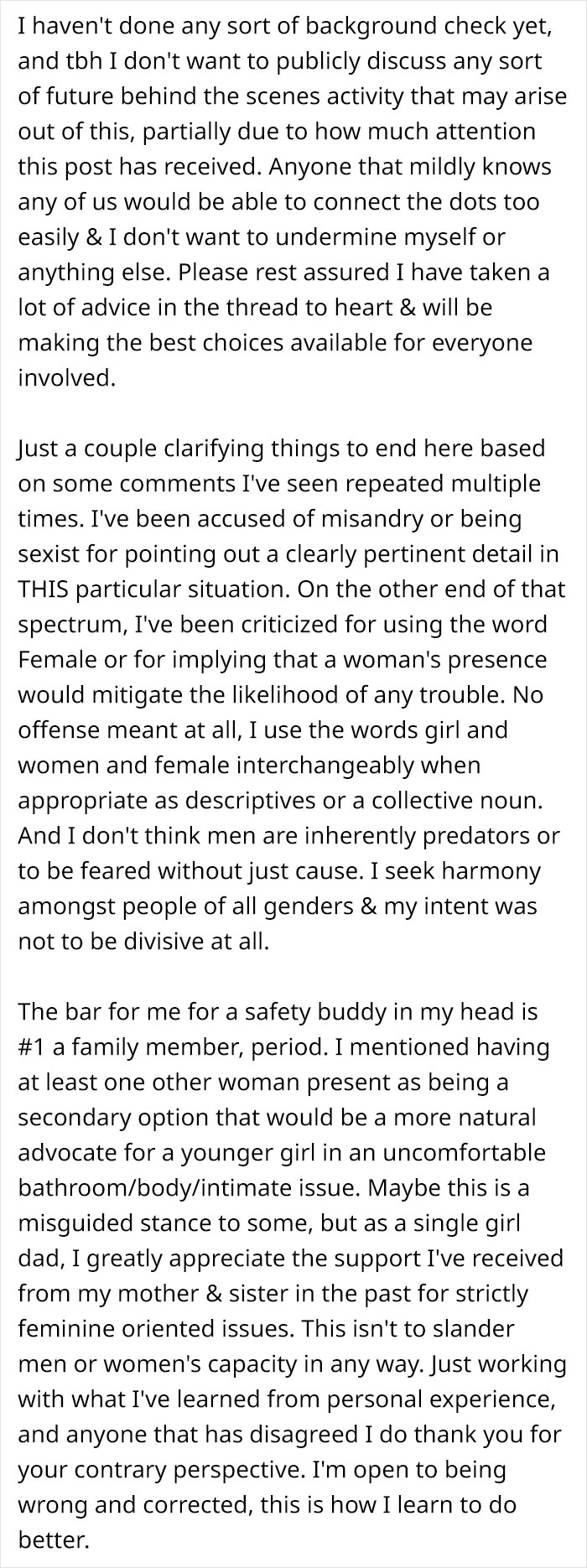 Text post discussing concerns about an 8-year-old spending the night at mom's boyfriend's house and dad's reaction. Text post discussing concerns about an 8-year-old spending the night at mom's boyfriend's house and dad's reaction.