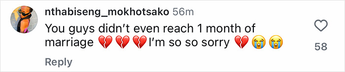 Comment expressing heartbreak with broken heart and crying emojis in response to Diogo Jota's final post. Comment expressing heartbreak with broken heart and crying emojis in response to Diogo Jota's final post.