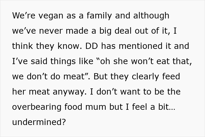 Vegan Mom Feels Uneasy After Learning Neighbor Keeps Feeding Her 6YO Huge Meals, Asks What To Do Vegan Mom Feels Uneasy After Learning Neighbor Keeps Feeding Her 6YO Huge Meals, Asks What To Do