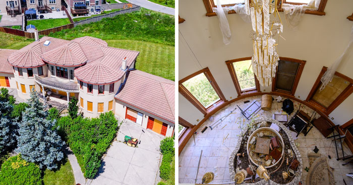 A Look Inside This Abandoned $12 Million Mansion May Leave You With More Questions Than Answers