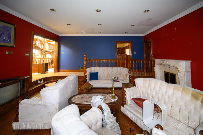 A Look Inside This Abandoned $12 Million Mansion May Leave You With More Questions Than Answers