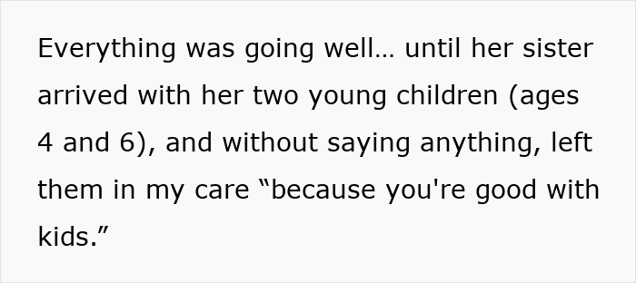 Woman Brings Wine And A Gift To A Party, Is Expected To Babysit Without Warning Woman Brings Wine And A Gift To A Party, Is Expected To Babysit Without Warning