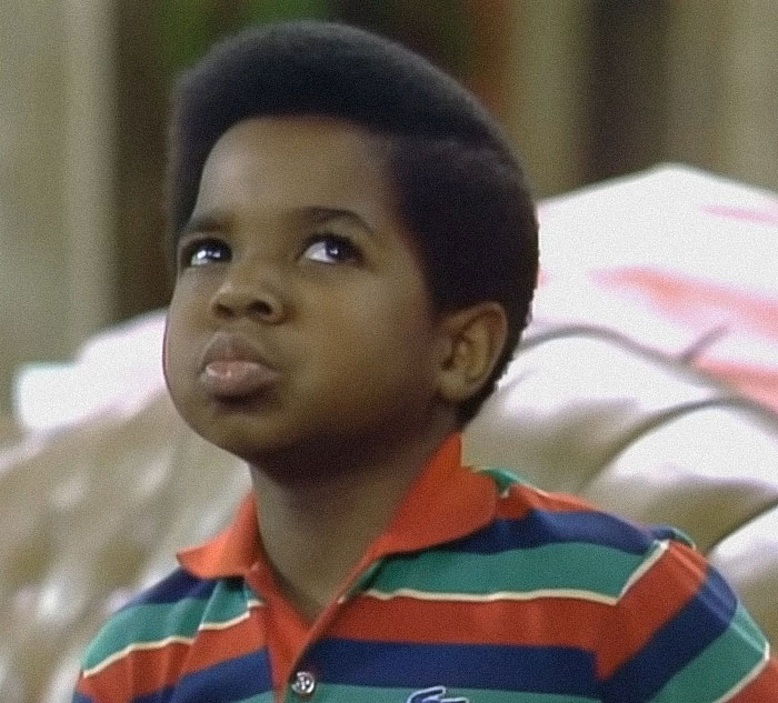 Young Gary Coleman looking up thoughtfully in a colorful striped shirt, related to Shannon Price and lie detector test news. Young Gary Coleman looking up thoughtfully in a colorful striped shirt, related to Shannon Price and lie detector test news.