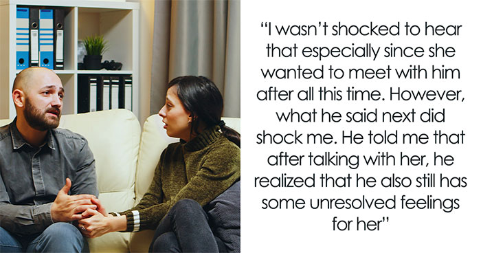 Woman Panics As Husband’s Ex Reaches Out To Him After 8 Years And He Wants To Hear Her Out