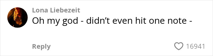 Comment by Lona Liebezeit expressing disappointment about Justin Timberlake’s Romania show going viral and fans demanding refunds. Comment by Lona Liebezeit expressing disappointment about Justin Timberlake’s Romania show going viral and fans demanding refunds.