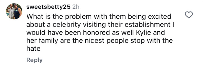 Restaurant Owners Brutally Slammed For 'Honoring' Kylie Jenner After Her Visit Restaurant Owners Brutally Slammed For 'Honoring' Kylie Jenner After Her Visit