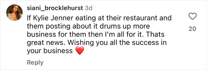 Restaurant Owners Brutally Slammed For 'Honoring' Kylie Jenner After Her Visit Restaurant Owners Brutally Slammed For 'Honoring' Kylie Jenner After Her Visit