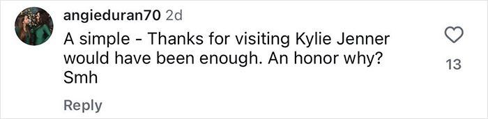 Restaurant Owners Brutally Slammed For 'Honoring' Kylie Jenner After Her Visit Restaurant Owners Brutally Slammed For 'Honoring' Kylie Jenner After Her Visit