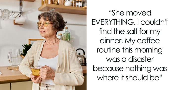 Woman Sees Red After MIL’s Unrequested Kitchen Rearrangement, Unprepared For Hubby’s Reaction