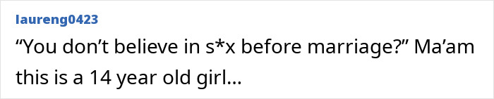 Text post showing a user reacting to reporters questioning Miley Cyrus about her intimate life at age 14. Text post showing a user reacting to reporters questioning Miley Cyrus about her intimate life at age 14.