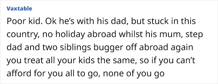 Mom Weighs Leaving One Child Out Of Vacation As Budget Only Covers Two Of Her Three Kids