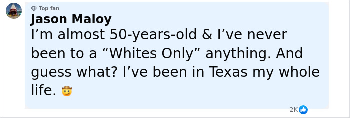Comment from Jason Maloy disputing claims about whites-only policy at flood-stricken Camp Mystic amid outrage. Comment from Jason Maloy disputing claims about whites-only policy at flood-stricken Camp Mystic amid outrage.