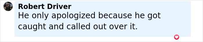 Comment on social media discussing Robert Irwin forced to apologize after dining and dashing at popular Australian restaurant. Comment on social media discussing Robert Irwin forced to apologize after dining and dashing at popular Australian restaurant.