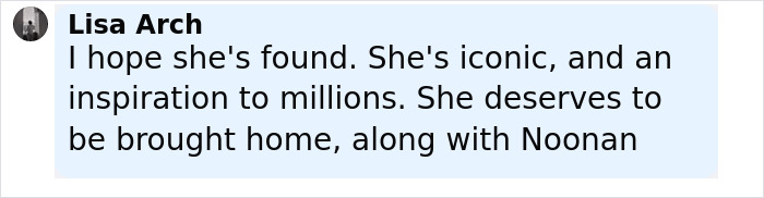 Comment by Lisa Arch expressing hope that Amelia Earhart mystery may finally get solved with new satellite images. Comment by Lisa Arch expressing hope that Amelia Earhart mystery may finally get solved with new satellite images.