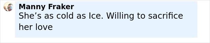Text comment on blue background mentioning cold behavior, referencing Brigitte Macron's cold behavior towards husband during UK visit. Text comment on blue background mentioning cold behavior, referencing Brigitte Macron's cold behavior towards husband during UK visit.