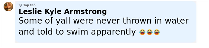 Comment by Leslie Kyle Armstrong criticizing the dad who throws 7-year-old son off cliff to face fears. Comment by Leslie Kyle Armstrong criticizing the dad who throws 7-year-old son off cliff to face fears.