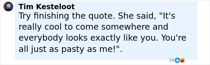 Screenshot of a social media comment discussing Billie Eilish criticized for a controversial remark during Ireland show. Screenshot of a social media comment discussing Billie Eilish criticized for a controversial remark during Ireland show.