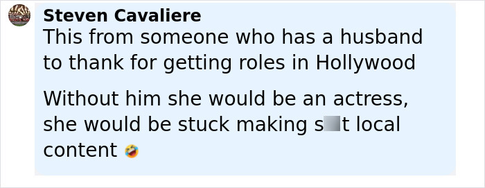 Text message criticizing Isla Fisher's comment about marriage and her Hollywood career after divorcing Sacha Baron Cohen Text message criticizing Isla Fisher's comment about marriage and her Hollywood career after divorcing Sacha Baron Cohen