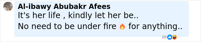 Comment on social media defending influencer’s decision amid backlash over hijab ditching and raunchy makeover. Comment on social media defending influencer’s decision amid backlash over hijab ditching and raunchy makeover.