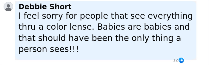Comment by Debbie Short expressing sympathy and criticizing racial perspective in flood-stricken camp controversy. Comment by Debbie Short expressing sympathy and criticizing racial perspective in flood-stricken camp controversy.