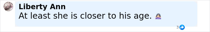 Comment on social media saying she is closer to his age, related to Sofia Vergara summer romance with Tom Brady sparking reactions. Comment on social media saying she is closer to his age, related to Sofia Vergara summer romance with Tom Brady sparking reactions.