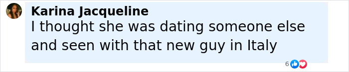 Comment by Karina Jacqueline discussing Sofía Vergara’s summer romance and reactions involving Tom Brady. Comment by Karina Jacqueline discussing Sofía Vergara’s summer romance and reactions involving Tom Brady.