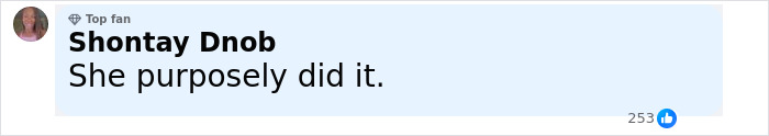 Comment by Shontay Dnob saying she purposely did it, with 253 likes, discussing 3-year-old boy in foster care incident. Comment by Shontay Dnob saying she purposely did it, with 253 likes, discussing 3-year-old boy in foster care incident.