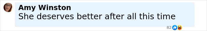 Comment from Amy Winston on social media expressing support related to Isla Fisher's marriage message after divorce. Comment from Amy Winston on social media expressing support related to Isla Fisher's marriage message after divorce.