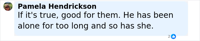 Comment mentioning Pamela Anderson dating Liam Neeson, discussing their rumored relationship and recent public appearance. Comment mentioning Pamela Anderson dating Liam Neeson, discussing their rumored relationship and recent public appearance.