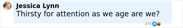 Comment by Jessica Lynn criticizing attention-seeking behavior related to Jennifer Lopez's raunchy show performance. Comment by Jessica Lynn criticizing attention-seeking behavior related to Jennifer Lopez's raunchy show performance.