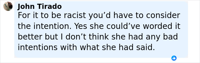 Comment from John Tirado defending Billie Eilish, discussing intentions behind alleged racist comment during Ireland show. Comment from John Tirado defending Billie Eilish, discussing intentions behind alleged racist comment during Ireland show.
