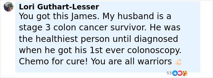 Comment supporting James Van Der Beek’s difficult moment with kids during his cancer journey shared online. Comment supporting James Van Der Beek’s difficult moment with kids during his cancer journey shared online.